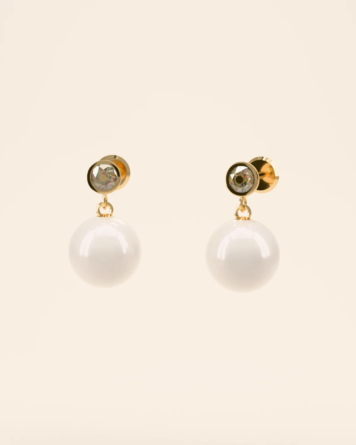 Mira Pearl Drop Earrings